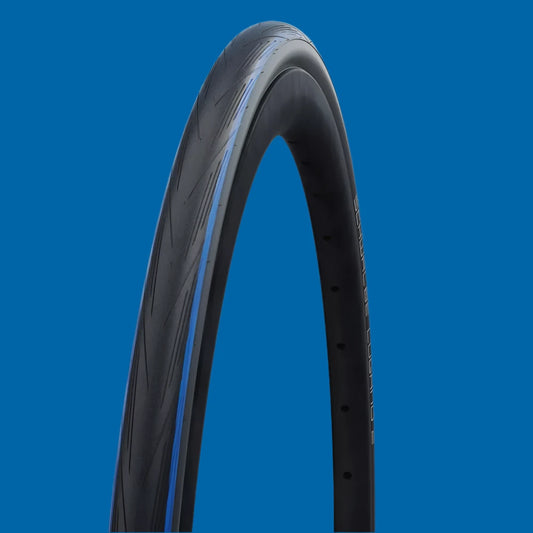 Schwalbe LUGANO 2 700 x 25c BLUE Slick Road Racing Bike TYRE - 2 for £27.99