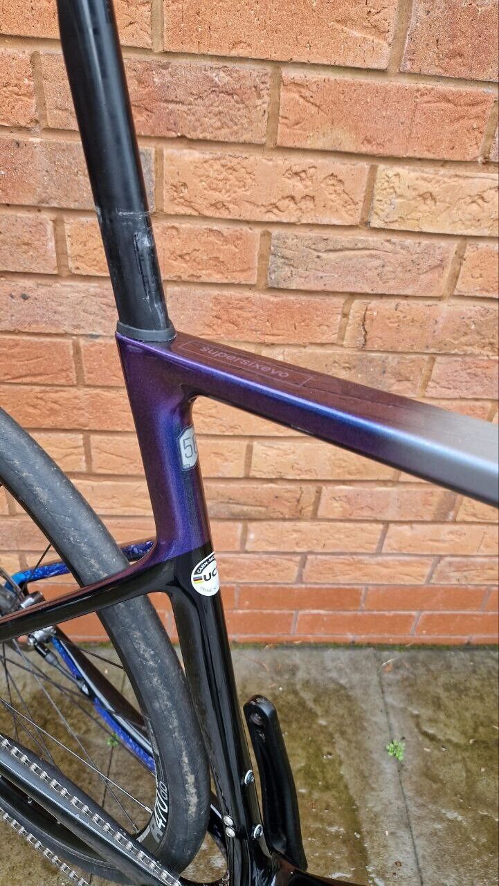 Cannondale Supersix EVO CX Carbon Cyclocross/Gravel Bike 2022 - Purple Haze